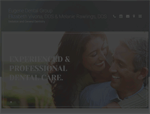 Tablet Screenshot of dentisteugene.com